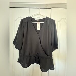 Denver Hayes Charcoal Blouse